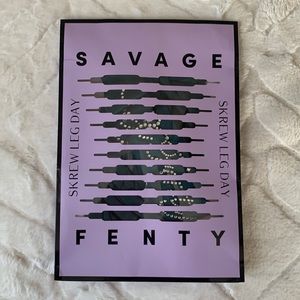 Savage Fenty - Skrew Leg Day - thigh high hold up stockings